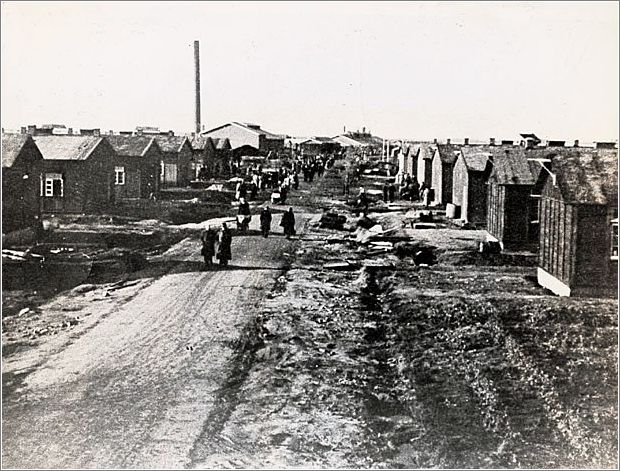 Main road through Westerbork